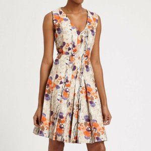 La Via 18 Abstract Floral Print Dress